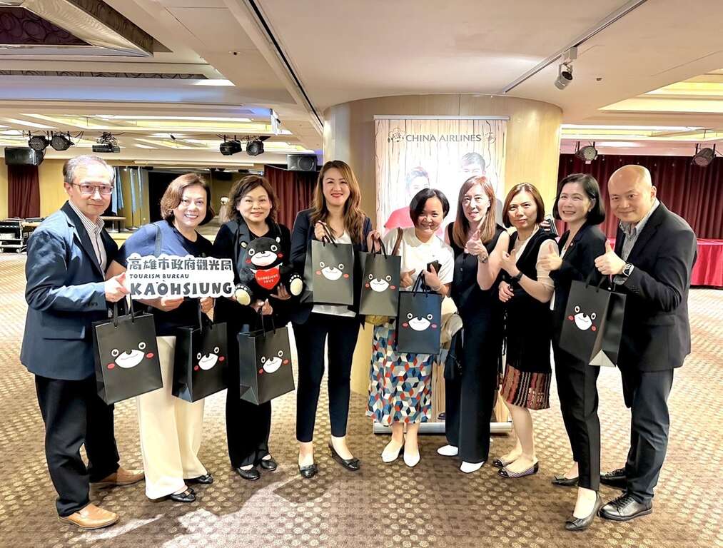 2.高市观光局与华航合作邀请香港旅行业者来高交流。