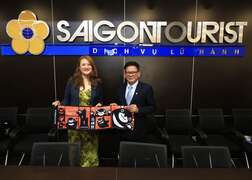 7. Saigontourist Travel 由总经理Nguyen Thanh Luu 代表接待高雄观光队