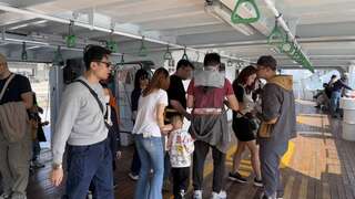 2025冬日游乐园的「吉伊卡哇」海上巴士航班