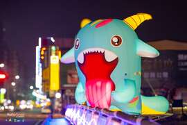 图8.冈山灯艺节lucky羊(图片来源：冈山区公所)
