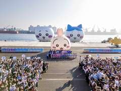 图5、陈其迈市长率领高市府团队与贵宾、盐光幼儿园小朋友合影