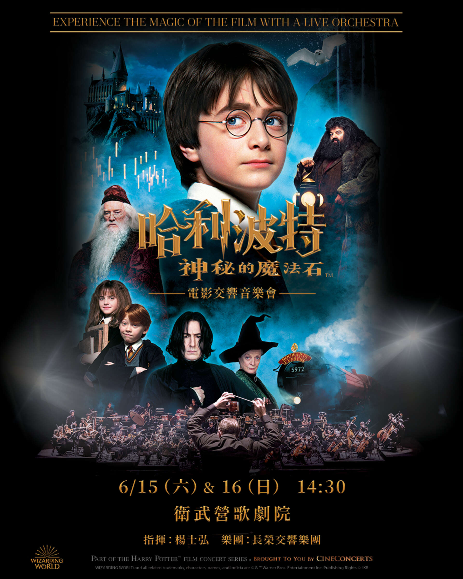 哈利波特：神秘的魔法石™ 電影交響音樂會_圖片取自於衛武營國家藝術文化中心官網