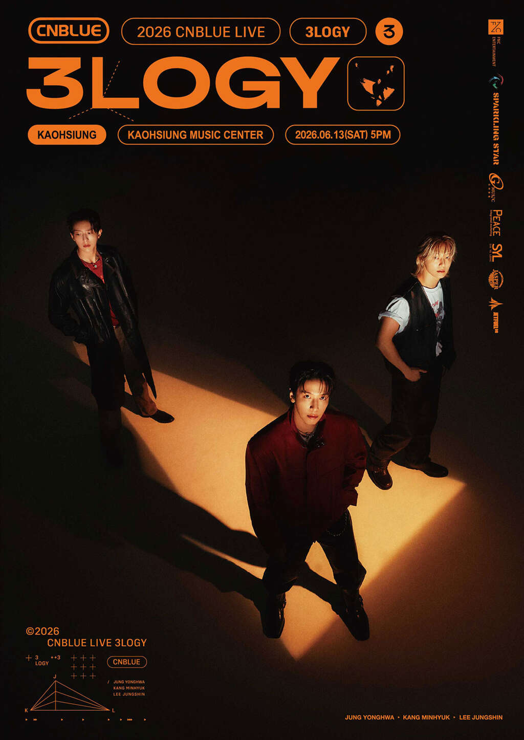 CNBLUE「3LOGY」2026 LIVE WORLD TOUR IN KAOHSIUNG