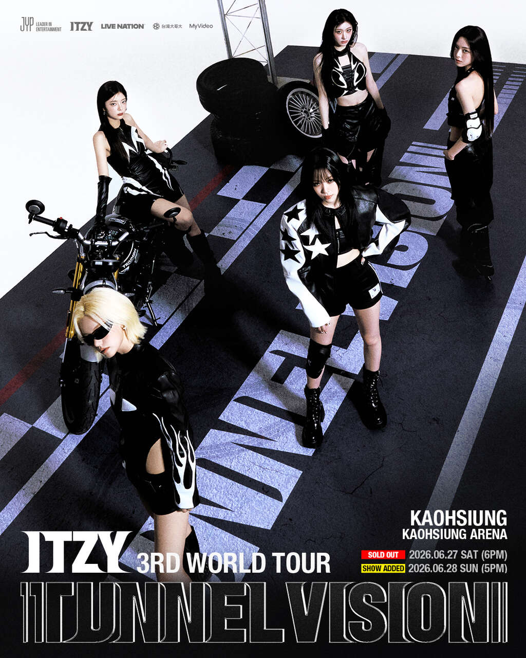 ITZY 3RD WORLD TOUR 《TUNNEL VISION》 in KAOHSIUNG－高雄トラベルネット