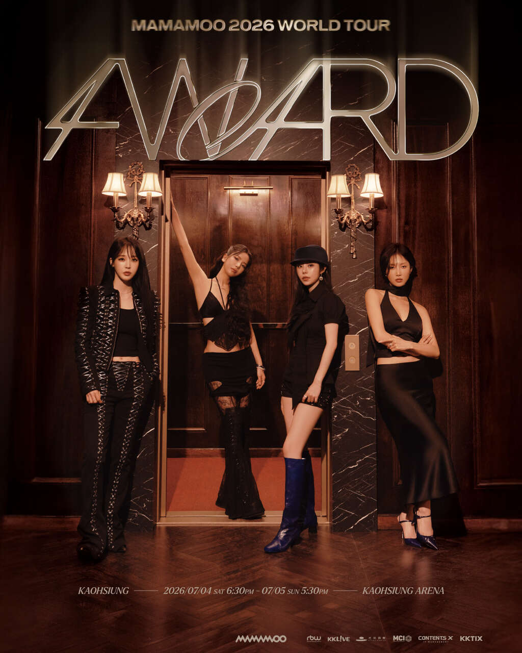 MAMAMOO 2026 WORLD TOUR ＜4WARD＞ in KAOHSIUNG－高雄トラベルネット