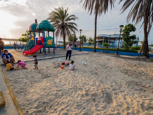 白沙遊戲區是兒童玩樂天堂