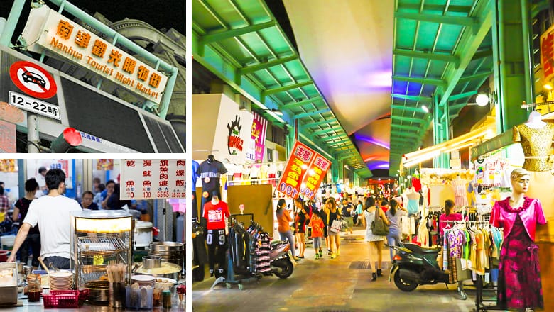 Chợ đêm tham quan Nam Hoa