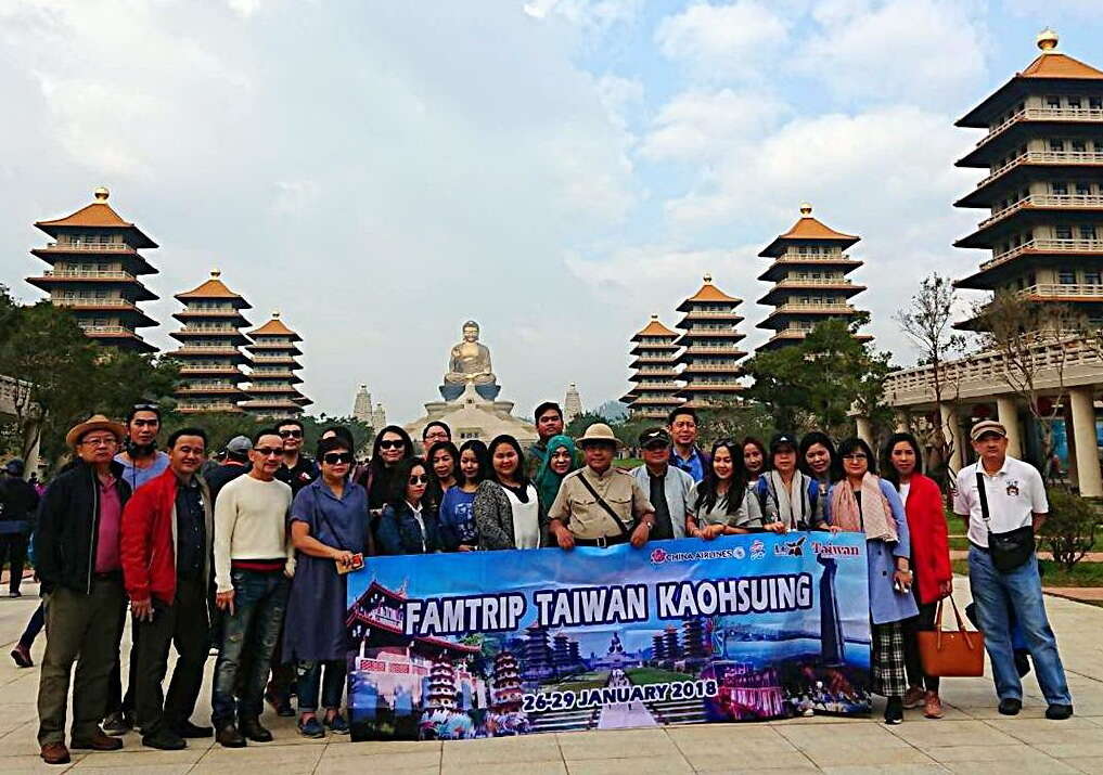 圖四：泰國觀光協會偕同當地旅行社參訪本市佛陀紀念館