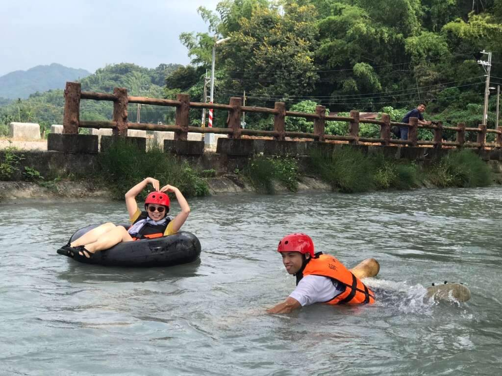 體驗獅山水圳漂漂河體驗
