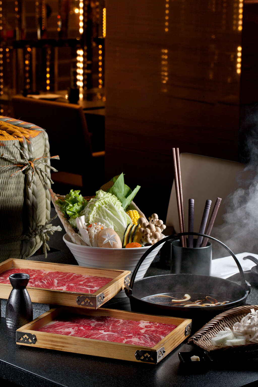 星級旅館翰品酒店「品」日式鍋物已報名參賽，主打壽喜燒及涮涮鍋加上主廚特製手工丸。
