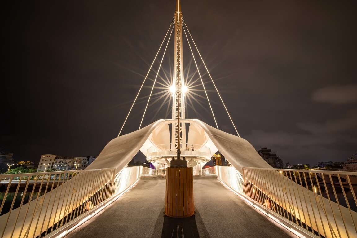 大港桥夜景 (1)