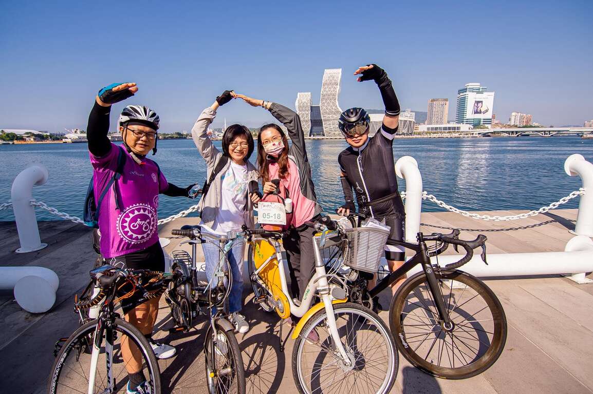 圖說三：秋日微涼，騎單車漫遊亞灣探索海洋城市
