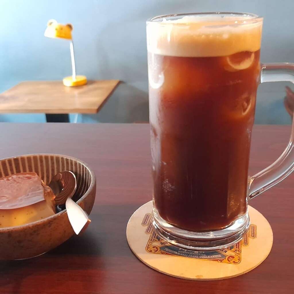 圖10.「一盞咖啡」的焦糖布丁受到網友大力推薦(照片提供-一盞咖啡)