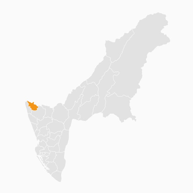 Hunei Dist.-位置圖