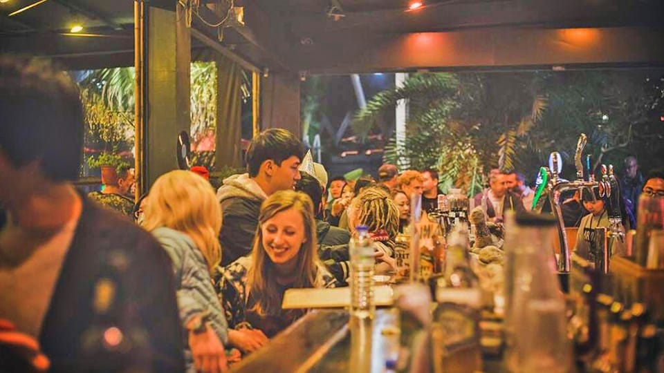 Have a drink at one of the bars along the coast of Cijin